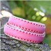 Order  Velvet Saddle Stitch Ribbon - Tearose/Red
